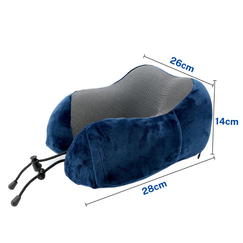 Travesseiro de viagem SleepComfort - Perfeito para viajar, dormir, relaxar em casa e no trabalho